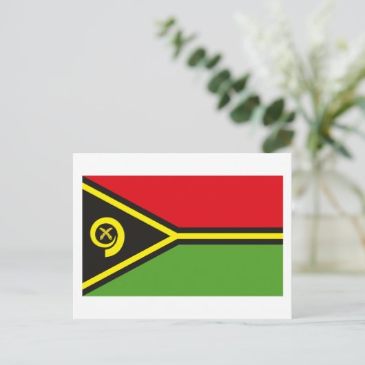 Vanuatu Flag Briefkaart (Staand voorkant)