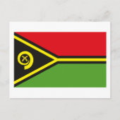 Vanuatu Flag Briefkaart (Voorkant)