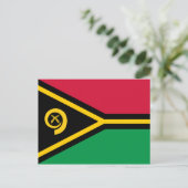 Vanuatu Flag Briefkaart (Staand voorkant)