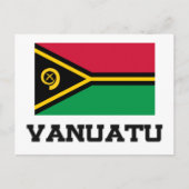 Vanuatu Flag Briefkaart (Voorkant)