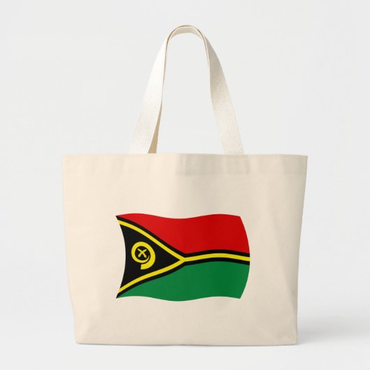 Vanuatu Flag Canvas tas (Voorkant)