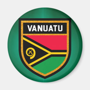 Vanuatu Flag Magneet