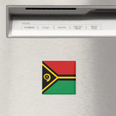 Vanuatu Flag Magnet (Insitu (Vaatwasser))