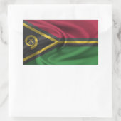 Vanuatu Flag Rechthoekige Sticker (Tas)