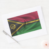 Vanuatu Flag Rechthoekige Sticker (Envelop)