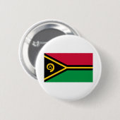 Vanuatu Flag Ronde Button 5,7 Cm (Voorkant /achterkant)