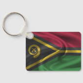 Vanuatu Flag Sleutelhanger (Achterkant)