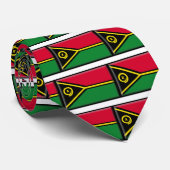 Vanuatu Flag Stropdas (Opgerold)