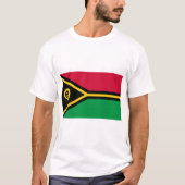 Vanuatu Flag T-shirt (Voorkant)
