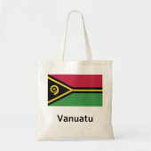 Vanuatu Flag Tote Bag (Voorkant)