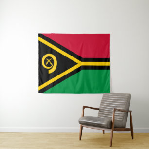 Vanuatu Flag Wandkleed