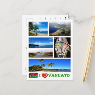 Vanuatu - I Love - Briefkaart