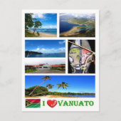 Vanuatu - I Love - Briefkaart (Voorkant)