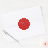 Vanuatu Kaart Sticker (Envelop)