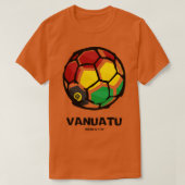 Vanuatu Land Vlag T-shirt (Design voorkant)