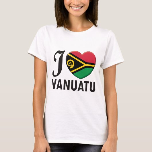 Vanuatu Love T-shirt (Voorkant)