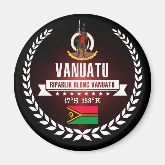 Vanuatu Magneet (Voorkant)