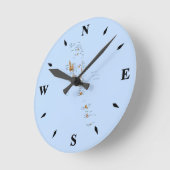 Vanuatu Map Clock Ronde Klok (Hoek)