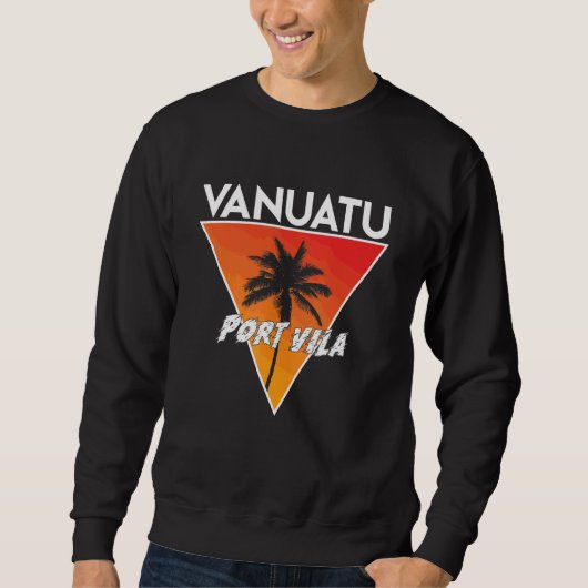 Vanuatu Met Zonnige Kleuren Trui (Voorkant)