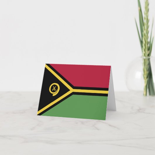 Vanuatu Notitiekaartje (Voorkant)