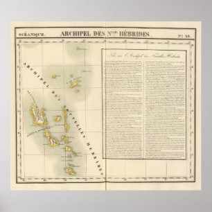 Vanuatu Oceania nr. 39 Poster