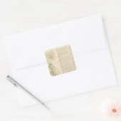 Vanuatu Oceania nr. 39 Vierkante Sticker (Envelop)