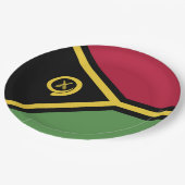 Vanuatu Papieren Bordje (Gekanteld)