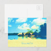 Vanuatu tropisch eilandparadijs briefkaart (Voorkant / Achterkant)