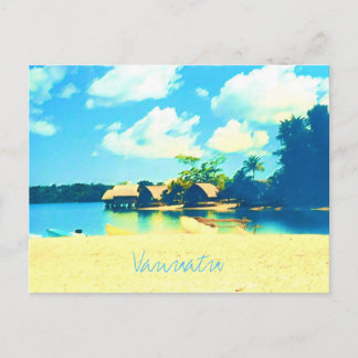 Vanuatu tropisch eilandparadijs briefkaart