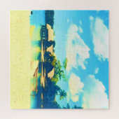 Vanuatu tropisch eilandparadijs legpuzzel (Horizontaal)