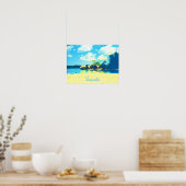 Vanuatu tropisch eilandparadijs poster (Keuken)