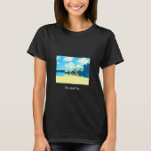 Vanuatu tropisch eilandparadijs t-shirt (Voorkant)