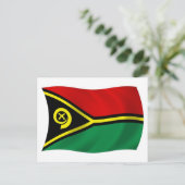 Vanuatu Vlag Ansichtkaart Briefkaart (Staand voorkant)