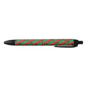 Vanuatu Vlag Balpen Zwarte Inkt Pen (Bodem)