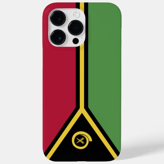 Vanuatu vlag Case-Mate iPhone case (Achterkant)