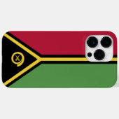 Vanuatu vlag Case-Mate iPhone case (Achterkant (horizontaal))