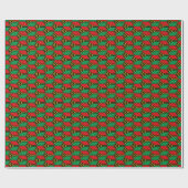 Vanuatu Vlag Honeycomb Wrapping Paper Cadeaupapier (Vlak)