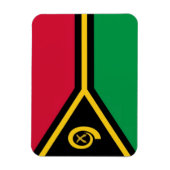 Vanuatu - Vlag - Magneet (Verticaal)