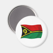 Vanuatu Vlag Magneet (Voorkant / Achterkant)