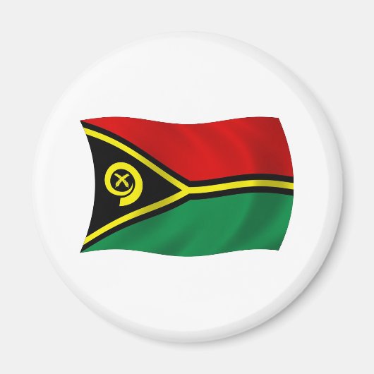 Vanuatu Vlag Magneet (Voorkant)