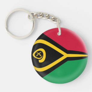 Vanuatu-vlag Sleutelhanger