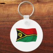Vanuatu Vlag Sleutelhanger (Voorkant)