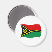 Vanuatu Vlagmagneet Magneet (Voorkant / Achterkant)