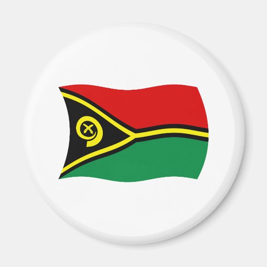 Vanuatu Vlagmagneet Magneet (Voorkant)