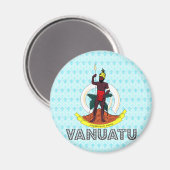 Vanuatu-wapenstilstand Magneet (Voorkant / Achterkant)