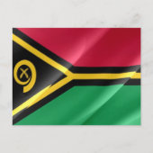 Vanuatu - Waving Flag - Briefkaart (Voorkant)