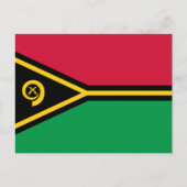 Vanuatuaanse vlag, Vlag van Vanuatu Briefkaart (Voorkant)