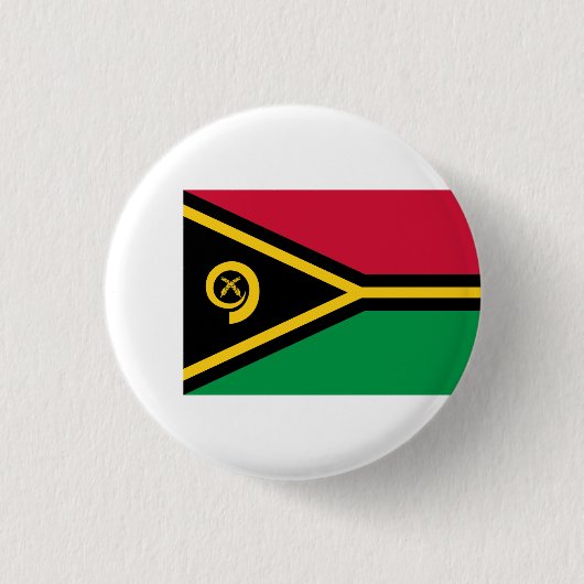 Vanuatuaanse vlag, Vlag van Vanuatu Ronde Button 3,2 Cm (Voorkant)