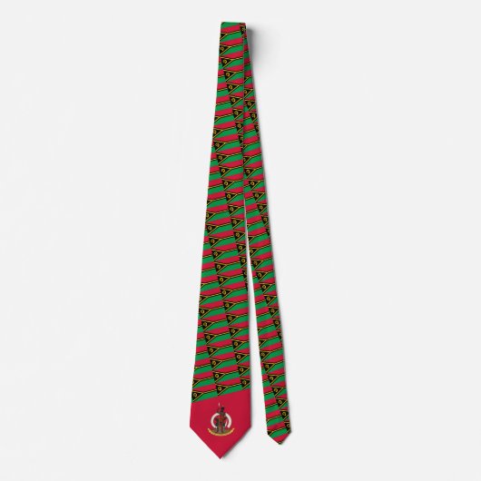 Vanuatuan Vlag & Wapen, Vlag van Vanuatu Stropdas (Voorkant)