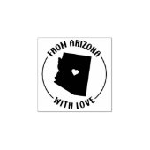 Vanuit Arizona met liefde Rubberstempel (Afrduk)